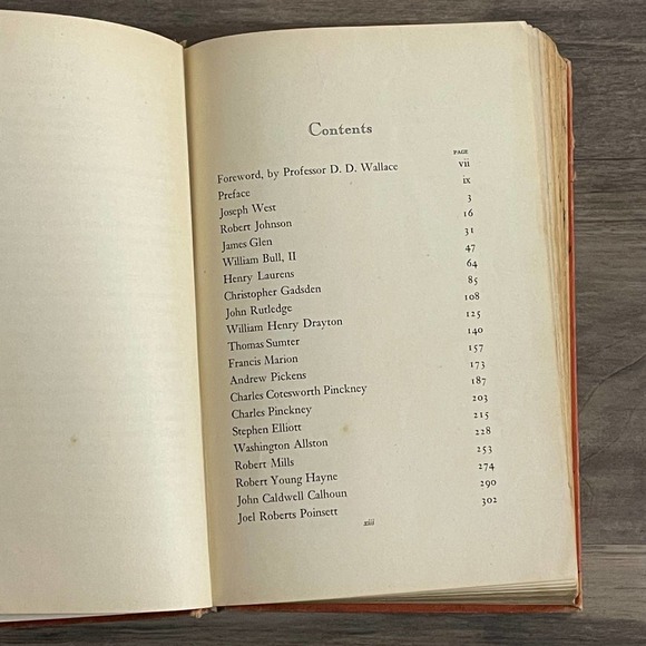 GREAT SOUTH CAROLINIANS by HELEN KOHN HENNIG [ VINTAGE 1940 ] HARDCOVER - Picture 7 of 16